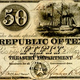 The Texian $50, with Stone Cold Stephen F. Austin pictured on the right, and a surprising amount of nudity.